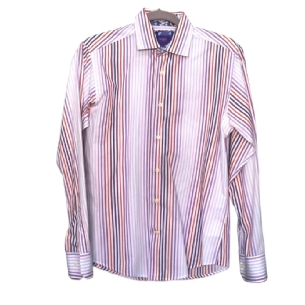 Tallia Striped Men’s Button-down Shirt